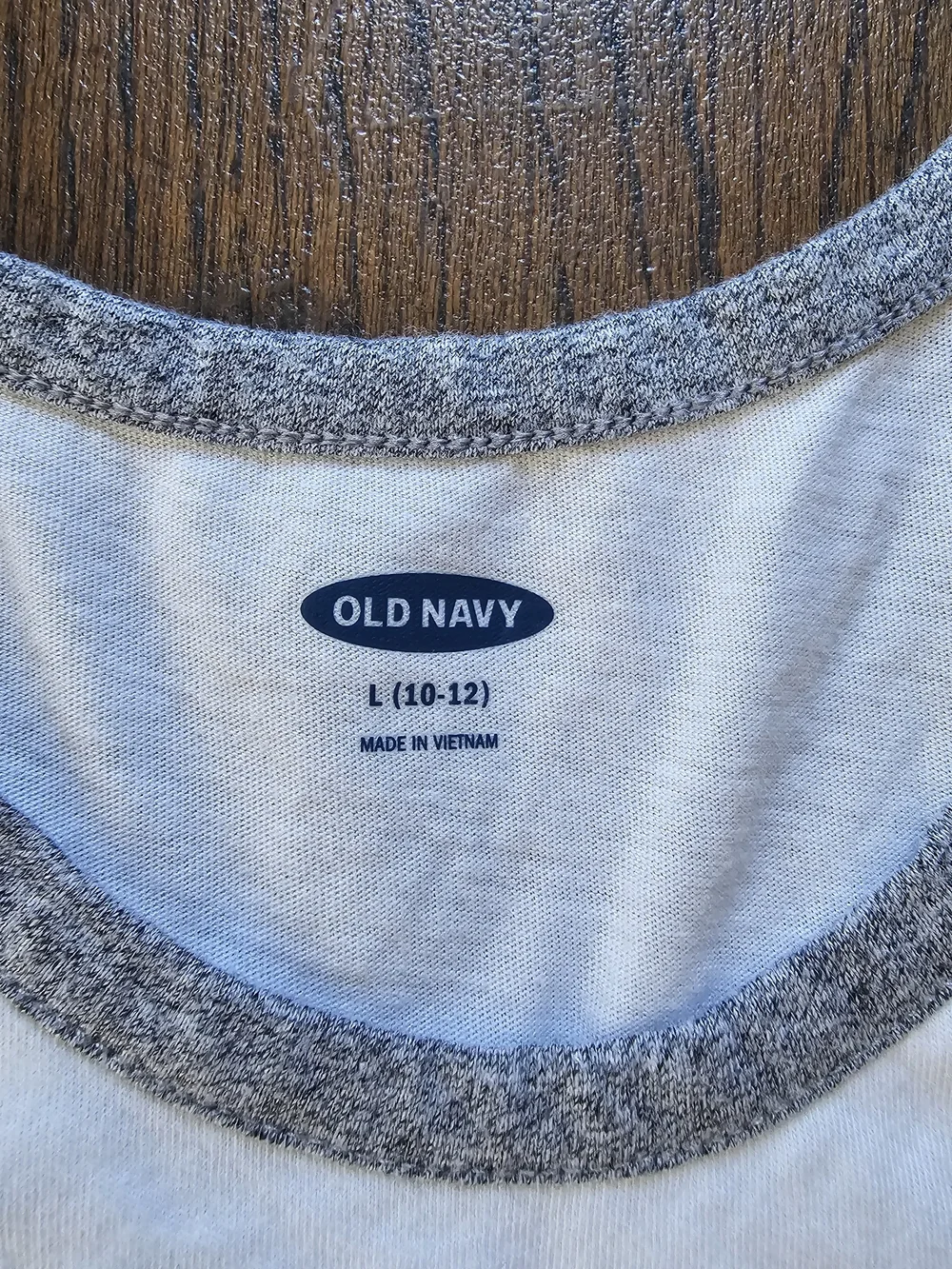 Old Navy Graphic Tank Top with BMX T-Rex and Cityscape White & Gray Size Boys L